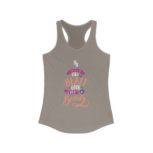 Beast Babe "Beauty and a Beast" Racerback Tank