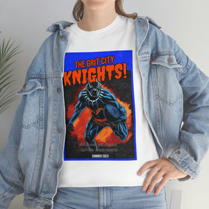 Grit City Knights "Comic Style" Heavy Cotton Poster Tee