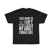 Load image into Gallery viewer, &quot;Life Problems&quot; Heavy Cotton Slogan Tee
