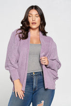 Load image into Gallery viewer, Plus Size Soft Knit Cardigan
