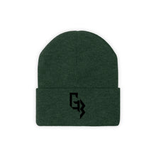 Load image into Gallery viewer, Black Embroidery Gym Beast Knit Beanie
