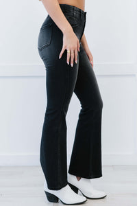 Kancan High Rise Flared Leg Jeans