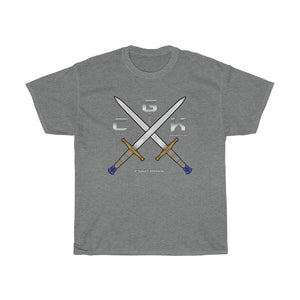 "Cross Swords" Knights Heavy Cotton Tee